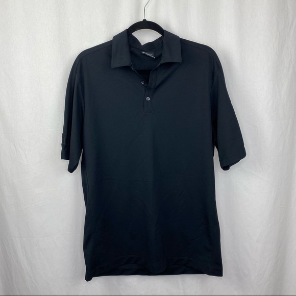 Nike Black Dri-Fit Golf Polo Shirt, L - Picture 2 of 8